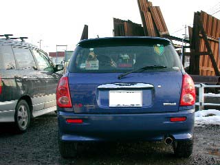 ツーリングのリア